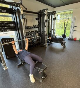 bench press in gym class