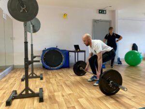 lifting weight